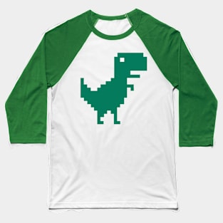 Offline Dino T Rex Baseball T-Shirt